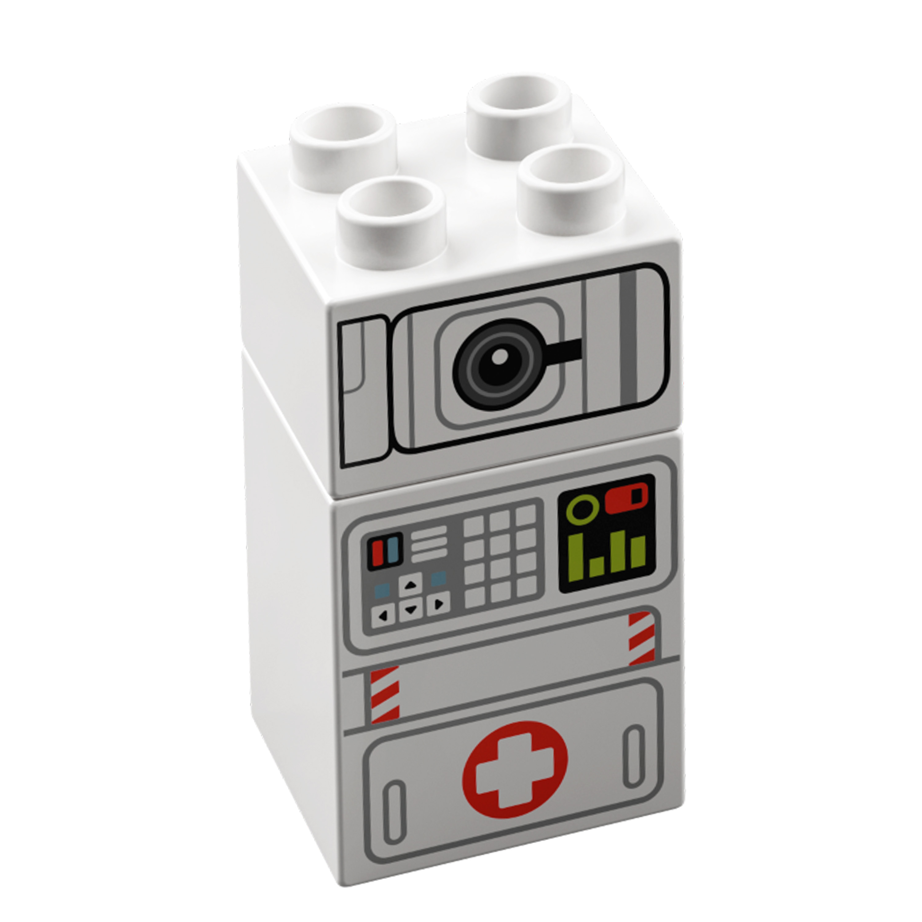 LEGO得寶人偶 10962-PB 電腦 Ivan 白色 (10962)