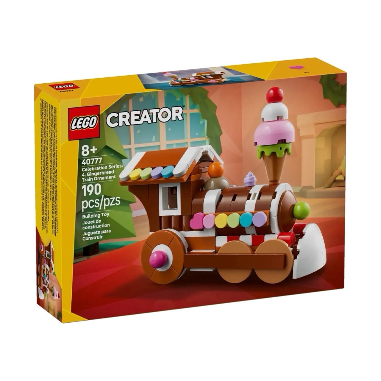 薑餅火車飾品 Gingerbread Train Ornament 樂高® Iconic