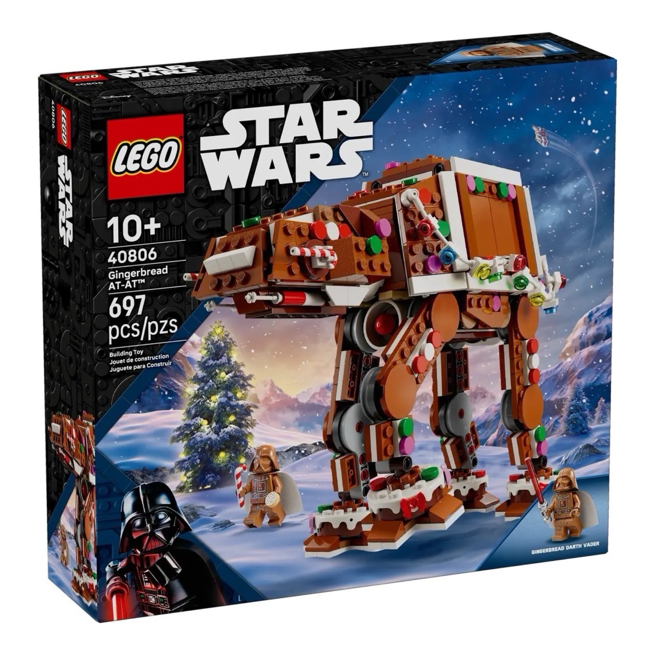 薑餅 AT-AT™ 步行機 Gingerbread AT-AT™ Walker 樂高® Iconic