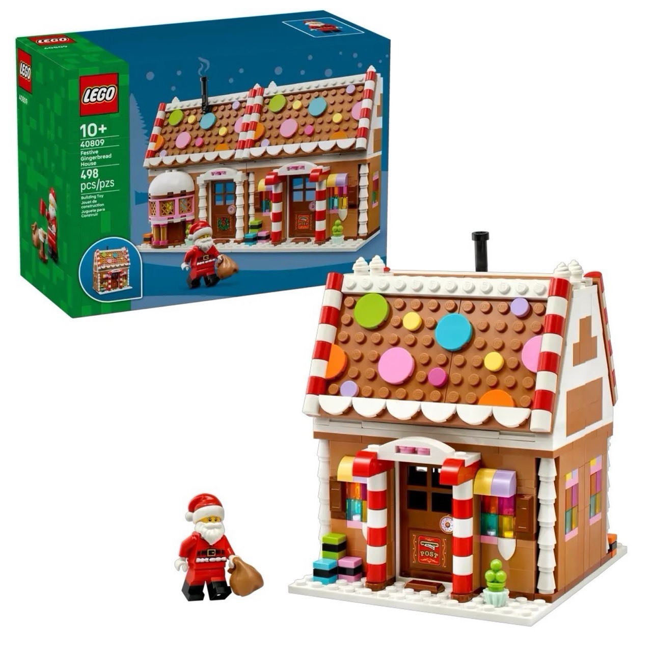 節慶薑餅屋 Festive Gingerbread House 樂高® Iconic