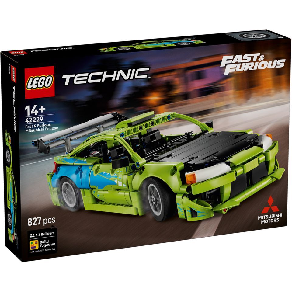 Fast and Furious Mitsubii Eclipse 汽車