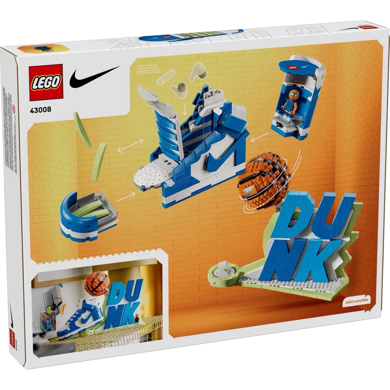 Nike Dunk x LEGO® Set 樂高® NIKE 照片2