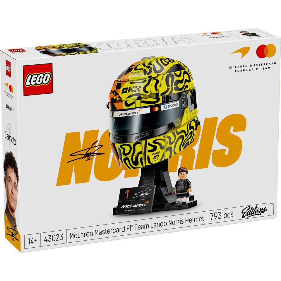 McLaren Mastercard F1® Team Lando Norris 頭盔 樂高® Editions Sports