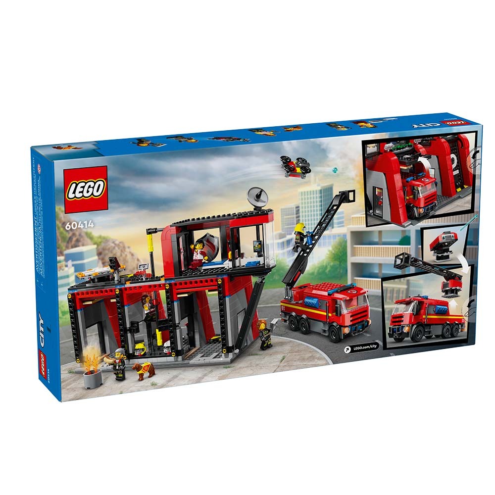 LEGO 60414 消防局和消防車 Fire Station with Fire Truck 照片2
