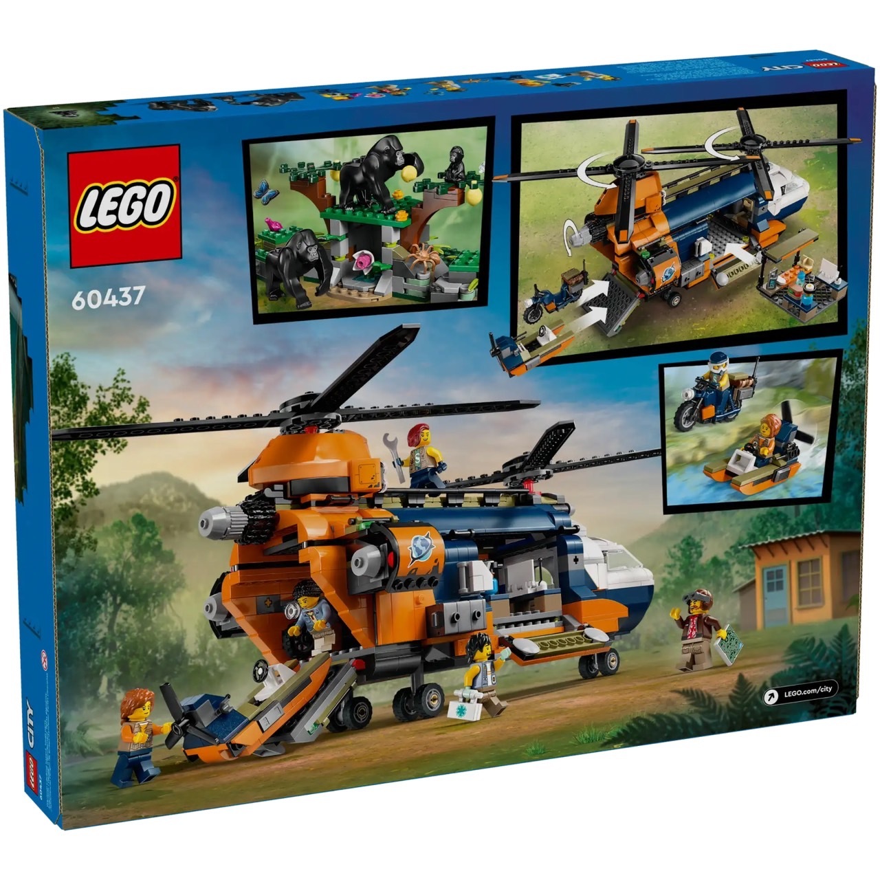 LEGO 60437 基地營的叢林探險家直升機 Jungle Explorer Helicopter at Base Camp 照片2