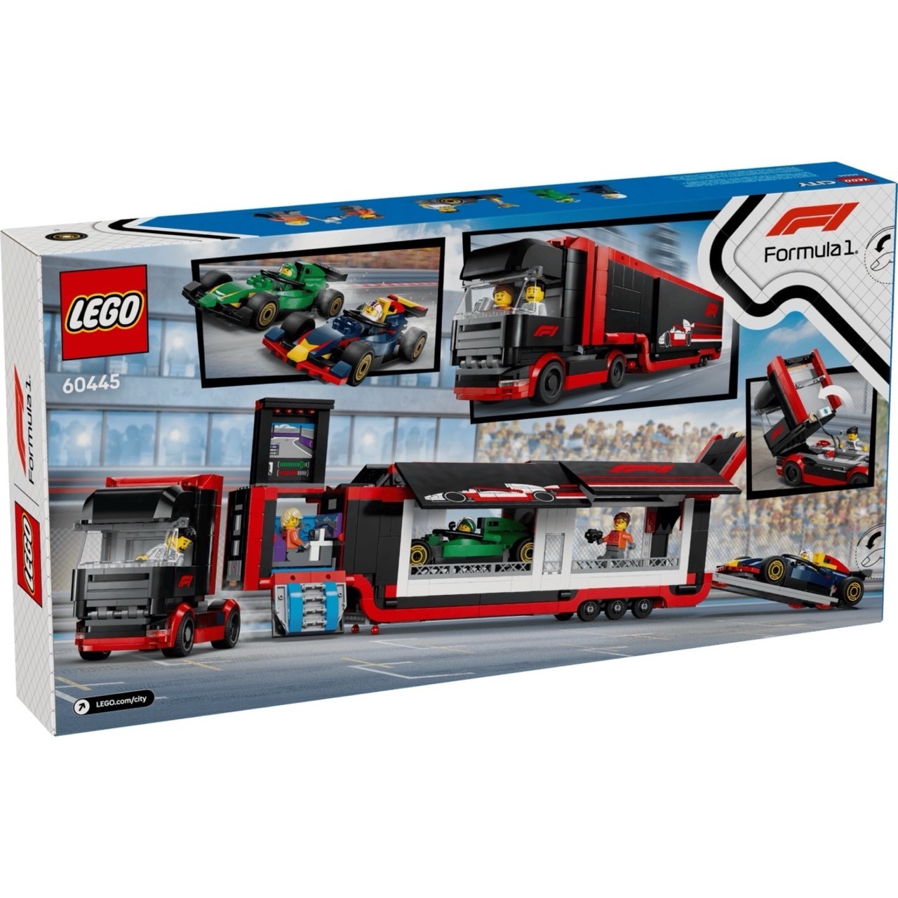 LEGO 60445 F1 卡車和 RB20 & AMR24 F1 汽車 F1® Truck with RB20 & AMR24 F1® Cars 照片2