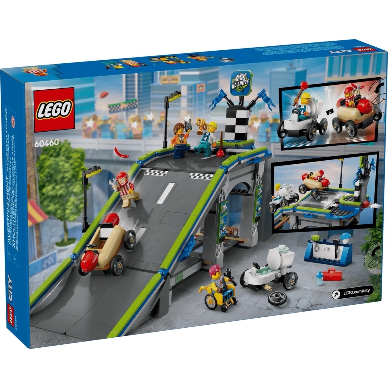 LEGO 60460 沒有極限：賽車坡道賽道 No Limits: Race Car Ramp Track 照片2