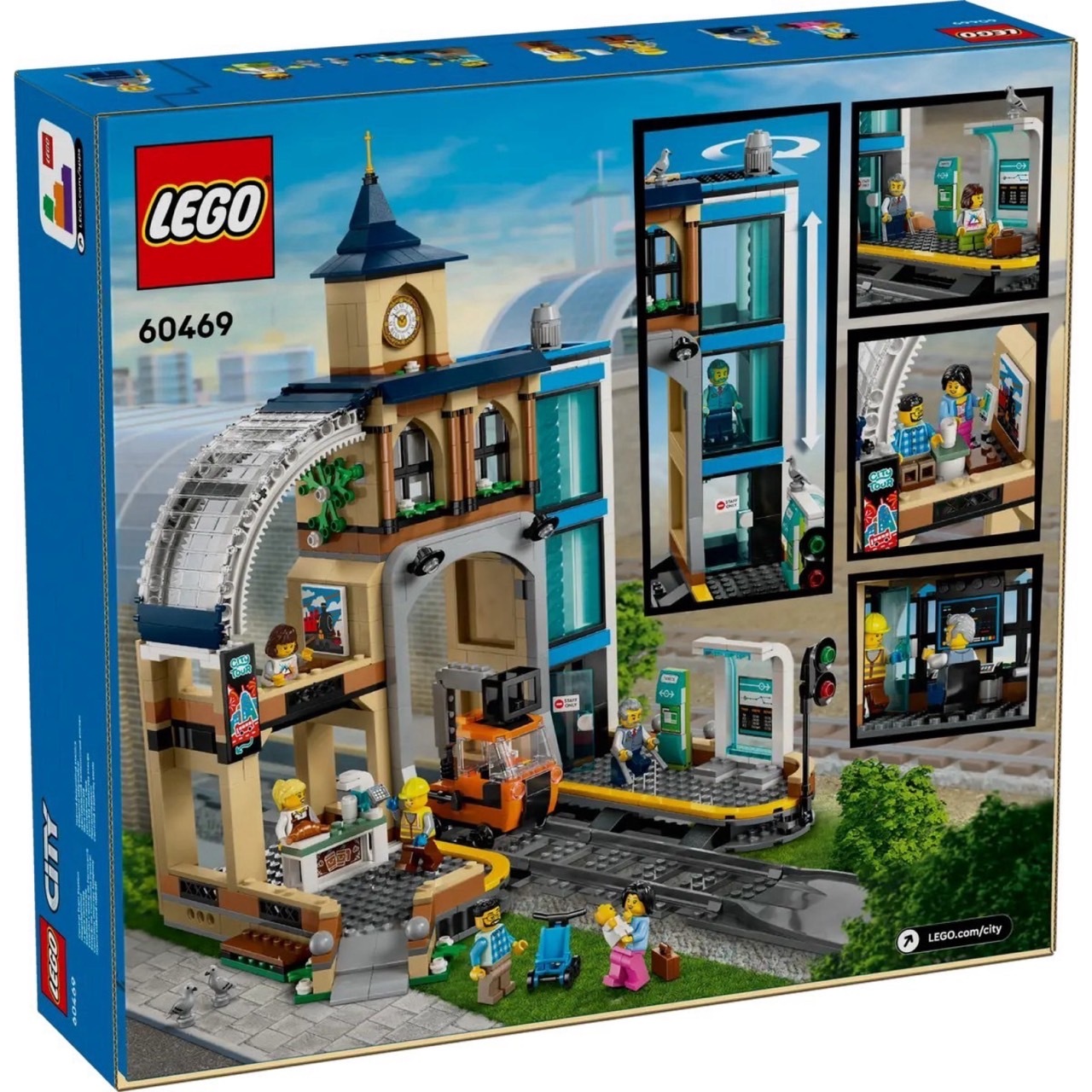 LEGO 60469 中央車站 樂高® 城市 照片2