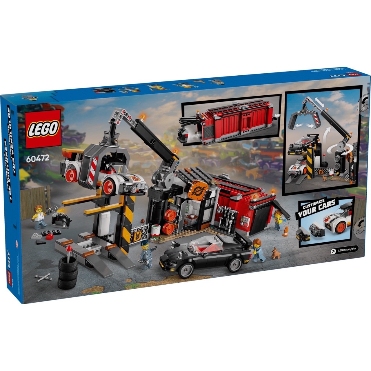 LEGO 60472 廢車場和汽車 Scrapyard with Cars 照片2