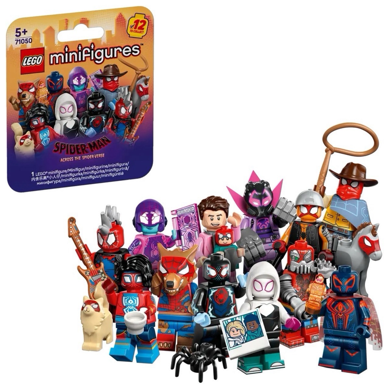 蜘蛛人：穿越新宇宙 人偶抽抽盒 樂高® Minifigures
