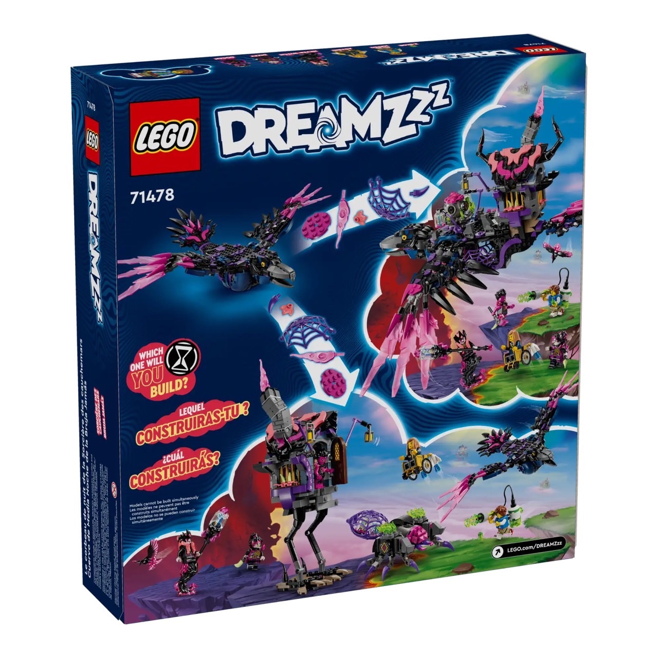LEGO 71478 奈何女巫的暗夜渡鴉 照片2