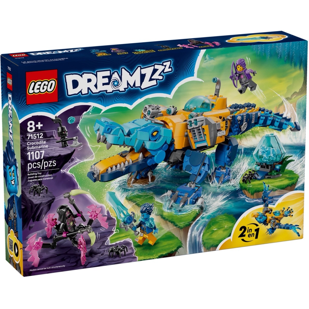 LEGO 71512 鱷魚潛水艇 樂高® 追夢人的試煉
