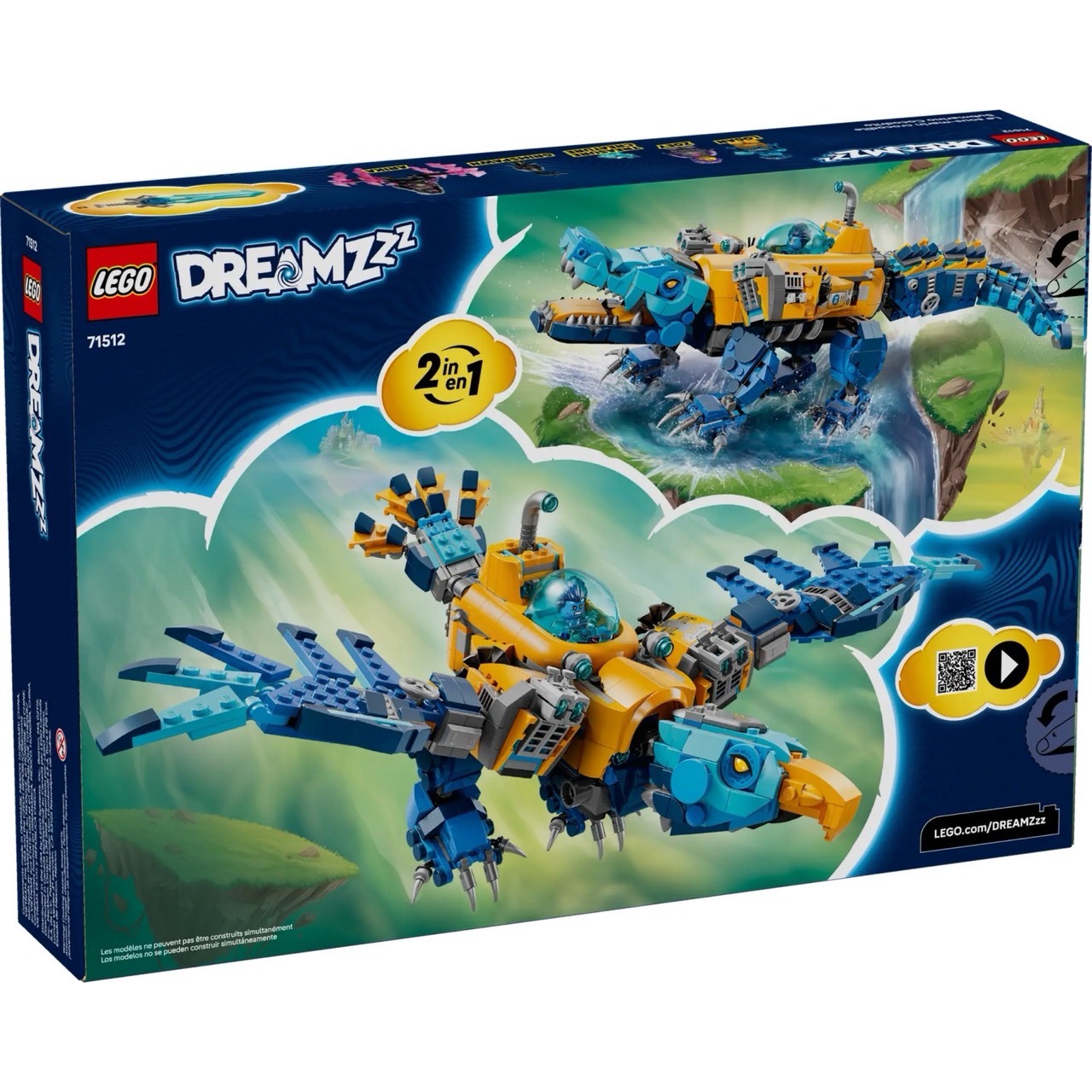 LEGO 71512 鱷魚潛水艇 樂高® 追夢人的試煉 照片2