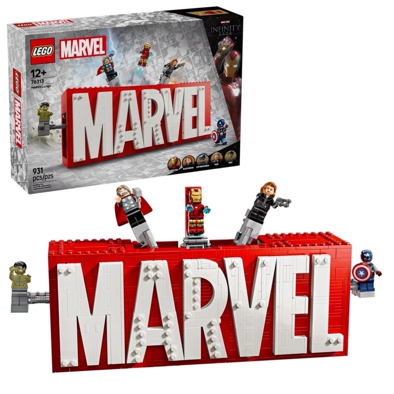 漫威人偶標誌盒 MARVEL Logo & Minifigures