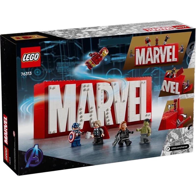 漫威人偶標誌盒 MARVEL Logo & Minifigures 照片2