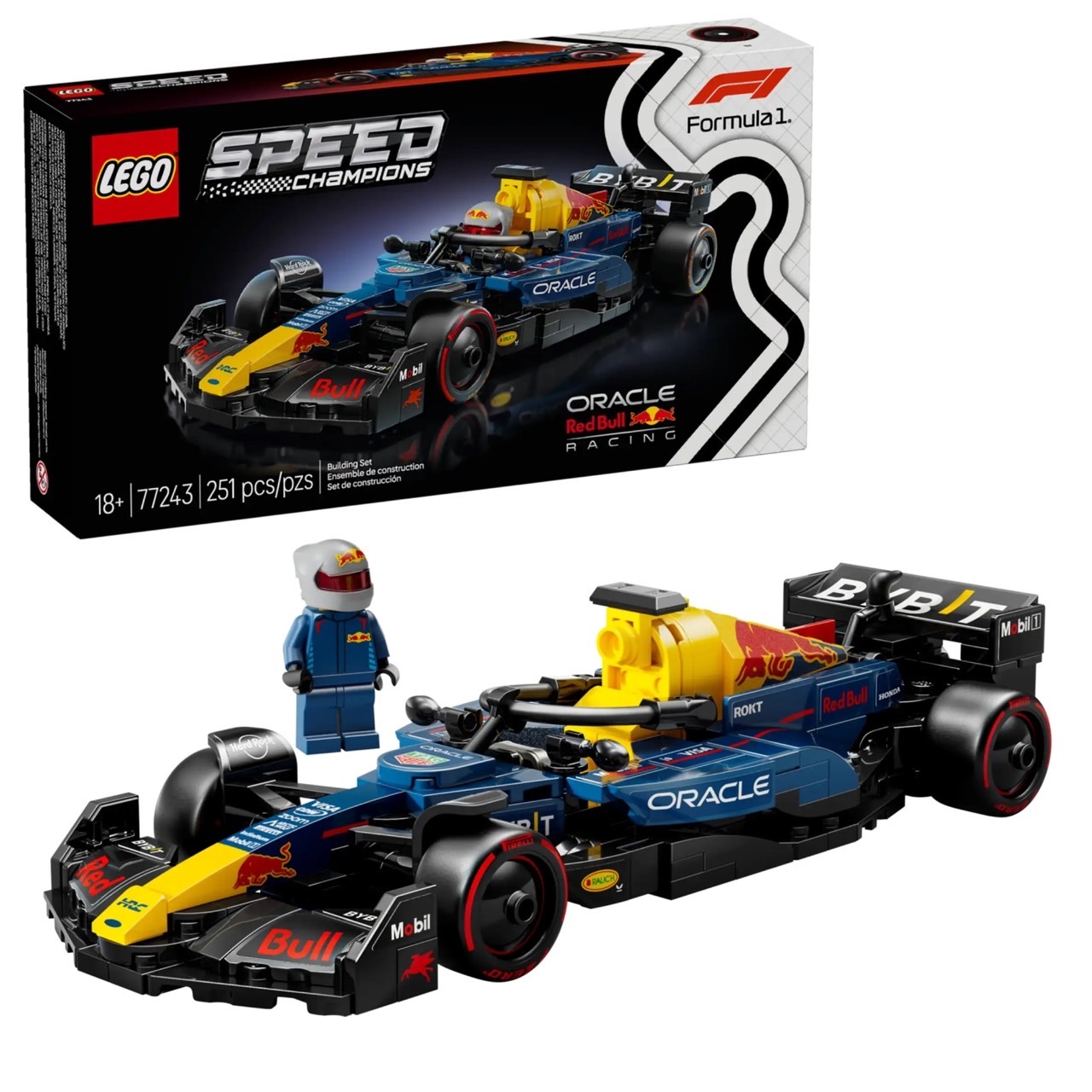 紅牛 RB20 F1® Race Car 樂高® 極速賽車