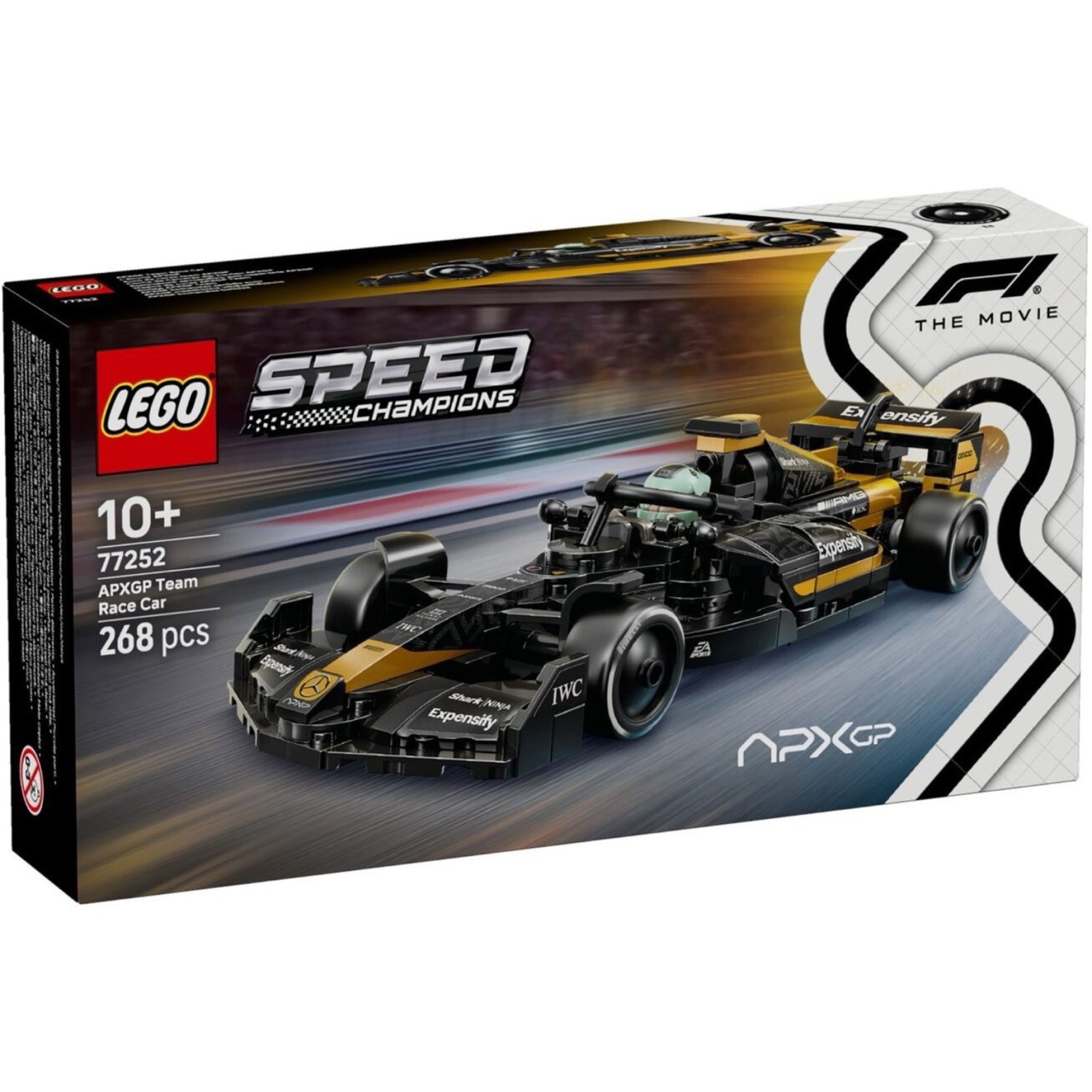 《F1® 電影》APXGP 車隊賽車 樂高® 極速賽車