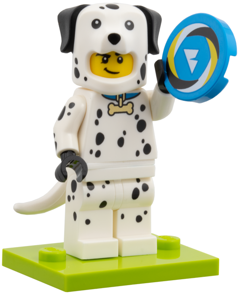 Dalmatian Costume Fan